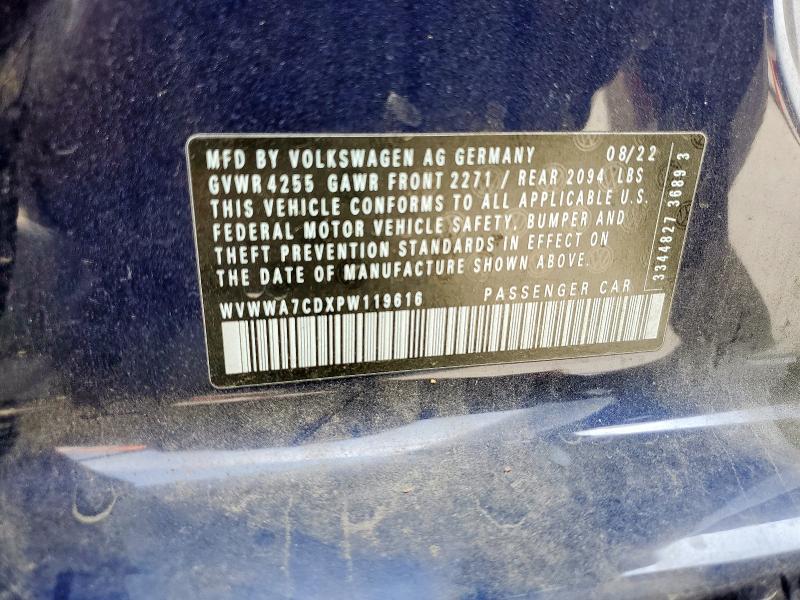 2023 VOLKSWAGEN GTI AUTOBA WVWWA7CDXPW119616