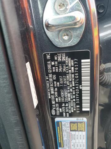 2020 KIA SORENTO L 5XYPGDA37LG676177
