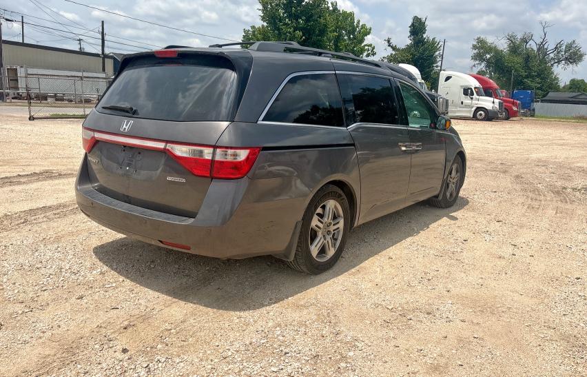 Vin: 5fnrl5h94db027157, lot: 59420025, honda odyssey touring 20134