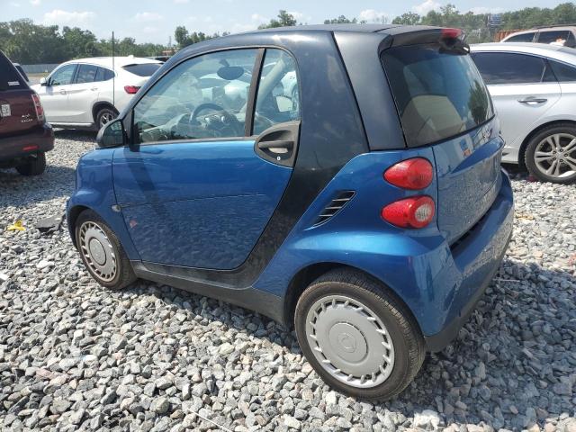 SMART FORTWO PUR 2009 blue  Gasoline WMEEJ31X69K312553 photo #3