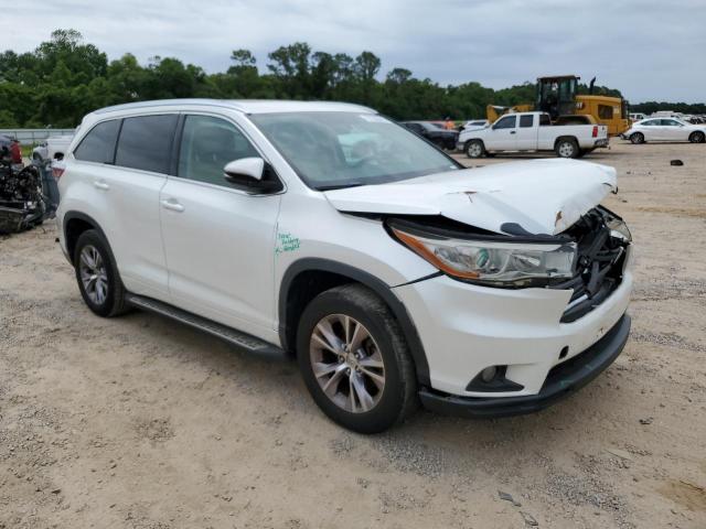 Vin: 5tdkkrfh0fs072598, lot: 57208545, toyota highlander xle 20154