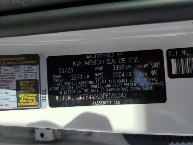 2023 KIA FORTE GT 3KPF44AC8PE595342