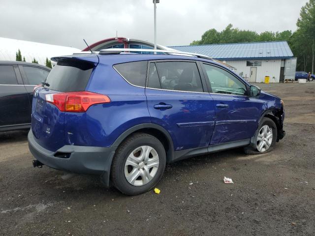 TOYOTA RAV4 LE 2015 blue  gas 2T3BFREV7FW308433 photo #4