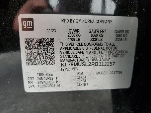 2024 CHEVROLET TRAILBLAZE KL79MUSL2RB112257