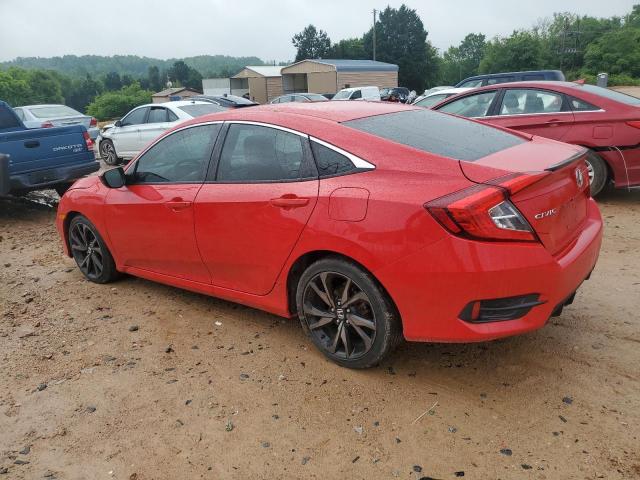 Vin: 2hgfc2f87kh593835, lot: 56837775, honda civic sport 20192