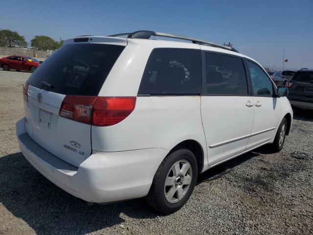 TOYOTA SIENNA CE 2004 white  gas 5TDZA23C54S206410 photo #4