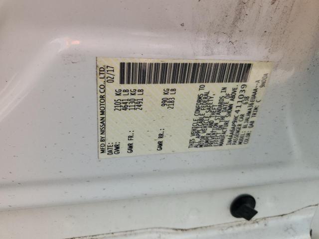 2017 NISSAN MAXIMA 3.5 - 1N4AA6AP9HC411039