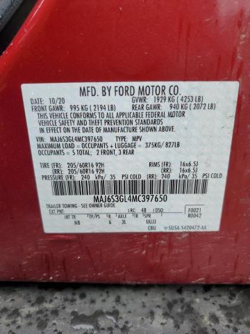 2021 FORD ECOSPORT S - MAJ6S3GL4MC397650