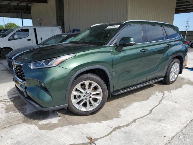 Vin: 5tdkdrah6ps500032, lot: 55953975, toyota highlander l 2023 img_1