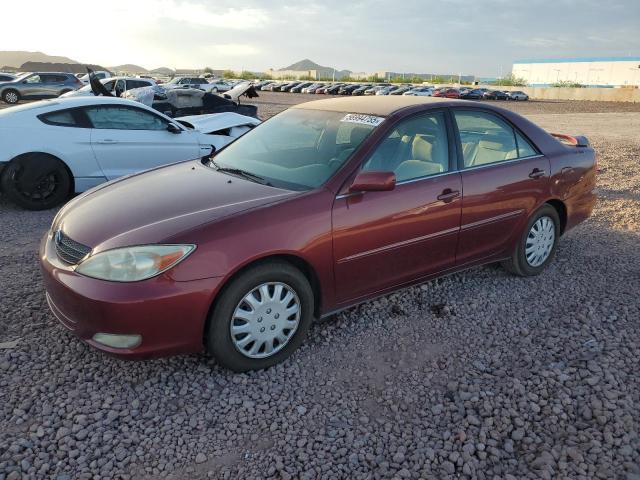 TOYOTA CAMRY LE 2003 burgundy  gas 4T1BE32K43U180411 photo #1