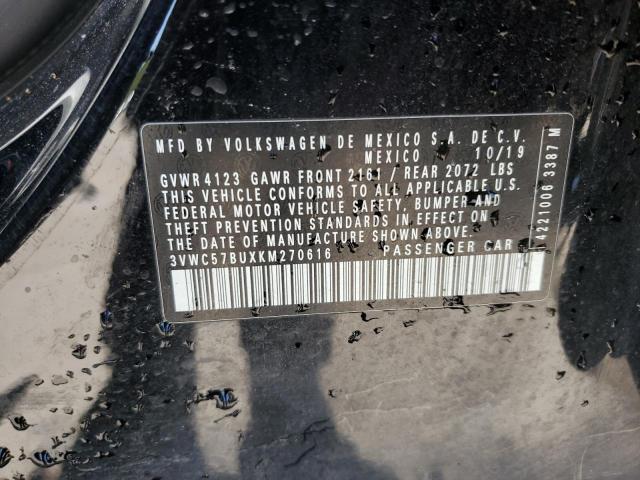 2019 VOLKSWAGEN JETTA S - 3VWC57BUXKM270616