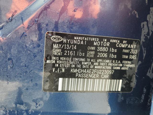 2015 HYUNDAI ELANTRA SE - KMHDH4AE2FU223097