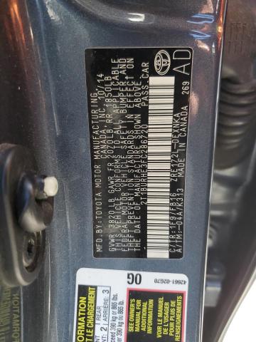 2015 TOYOTA COROLLA L - 2T1BURHE3FC286720