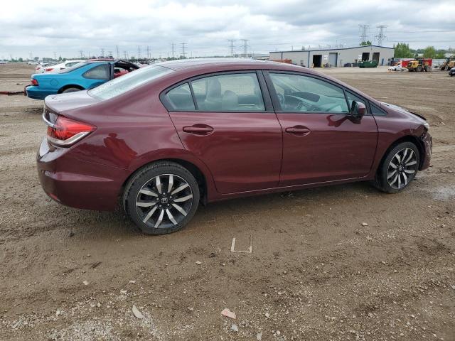 Vin: 2hgfb2f94fh508029, lot: 58666415, honda civic exl 20153