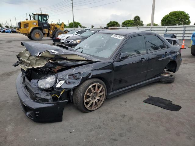 SUBARU IMPREZA WR 2002 black  gas JF1GD29642G529392 photo #1