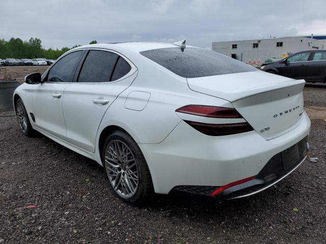 Vin: kmtg34ta8pu124927, lot: 58729115, genesis g70 base base 20232