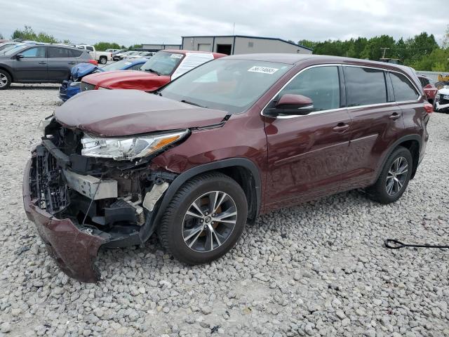 Vin: 5tdbzrfh2hs411506, lot: 56714665, toyota highlander le 2017 img_1