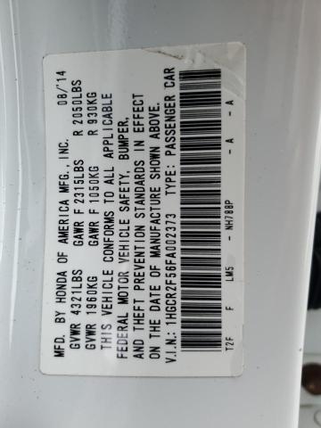 2015 HONDA ACCORD SPO - 1HGCR2F56FA002373