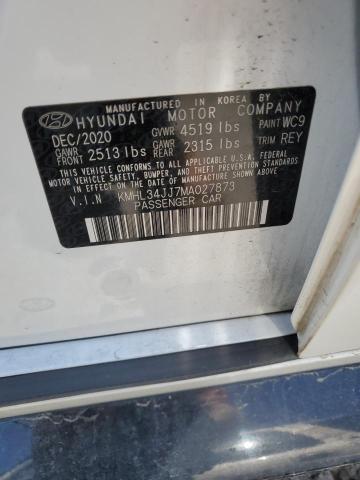 2021 HYUNDAI SONATA HYB - KMHL34JJ7MA027873