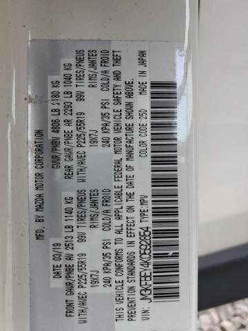 2019 MAZDA CX-5 SIGNA - JM3KFBEY4K0592854