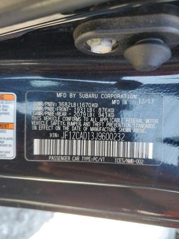 2018 SUBARU BRZ 2.0 TS JF1ZCAD13J9600232