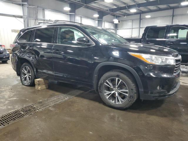 Vin: 5tdjkrfhxgs320532, lot: 57438545, toyota highlander xle 20164