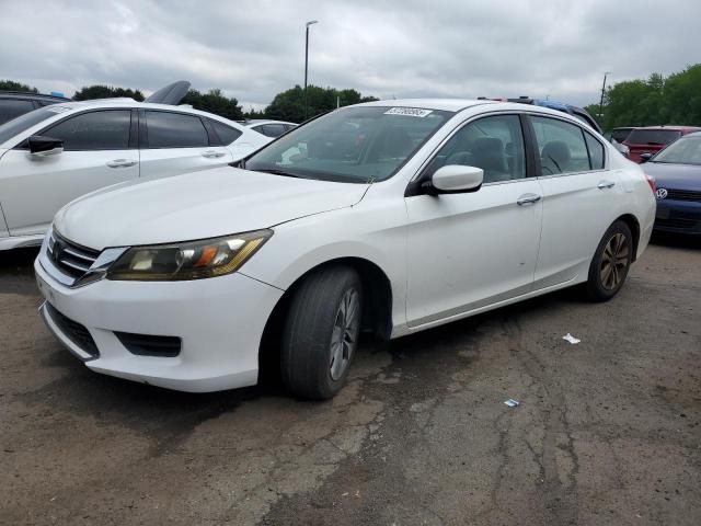 HONDA ACCORD LX 2014 white sedan 4d gas 1HGCR2F30EA291439 photo #1