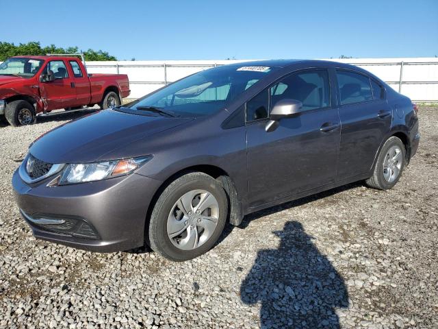 Vin: 19xfb2f54de037956, lot: 59004565, honda civic lx 2013 img_1