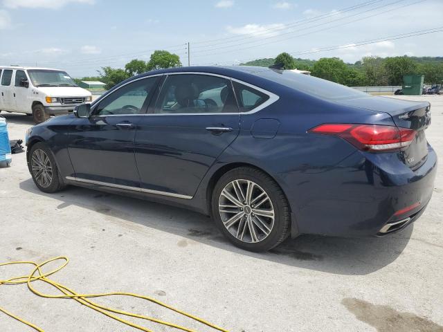 Vin: kmhgn4je6ju257462, lot: 57170965, genesis g80 base 20182
