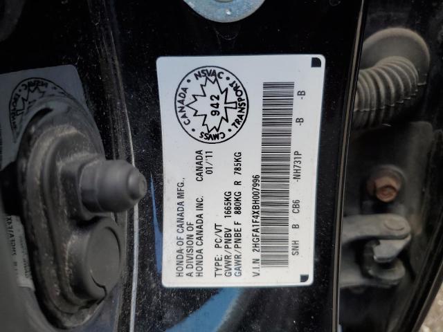 2011 HONDA CIVIC DX-G - 2HGFA1F4XBH007996