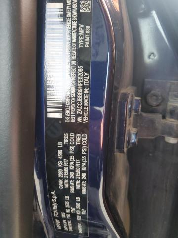 2017 JEEP RENEGADE L - ZACCJBBB9HPE52085