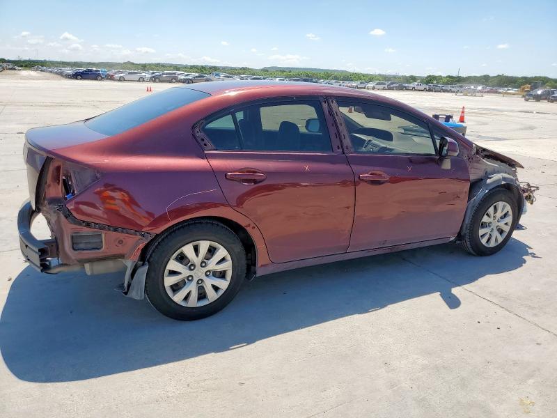 Vin: 19xfb2f55ce079499, lot: 56550775, honda civic lx 20123