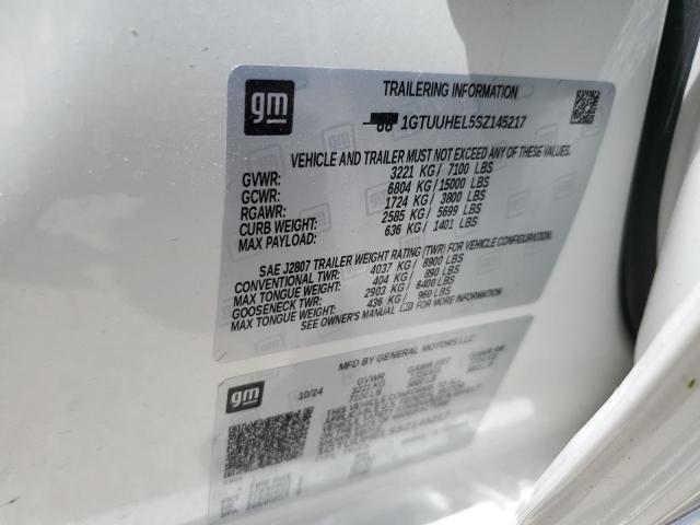 2025 GMC SIERRA K15 - 1GTUUHEL5SZ145217