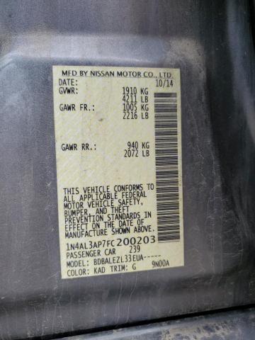 2015 NISSAN ALTIMA 2.5 - 1N4AL3AP7FC200203