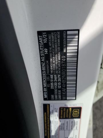 2022 MERCEDES-BENZ C 300 4MAT W1KAF4HB2NR018749