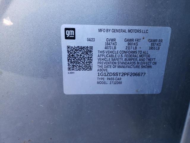 2023 CHEVROLET MALIBU LT - 1G1ZD5ST2PF206677