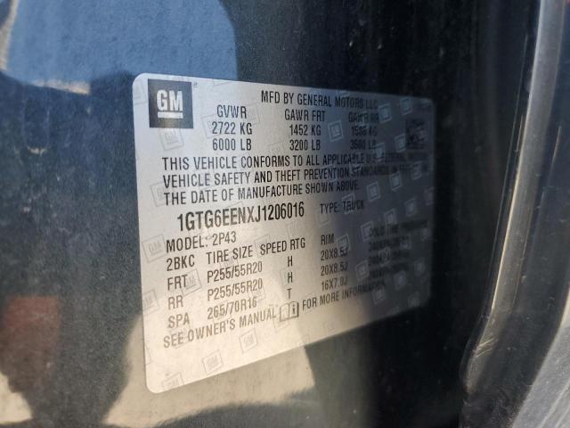2018 GMC CANYON DEN 1GTG6EENXJ1206016