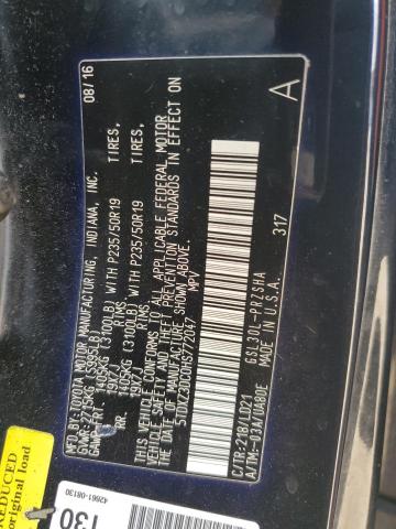 2017 TOYOTA SIENNA SE 5TDXZ3DC0HS772047