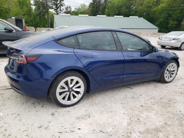 Vin: 5yj3e1eb9mf032550, lot: 57627815, tesla model 3 20213