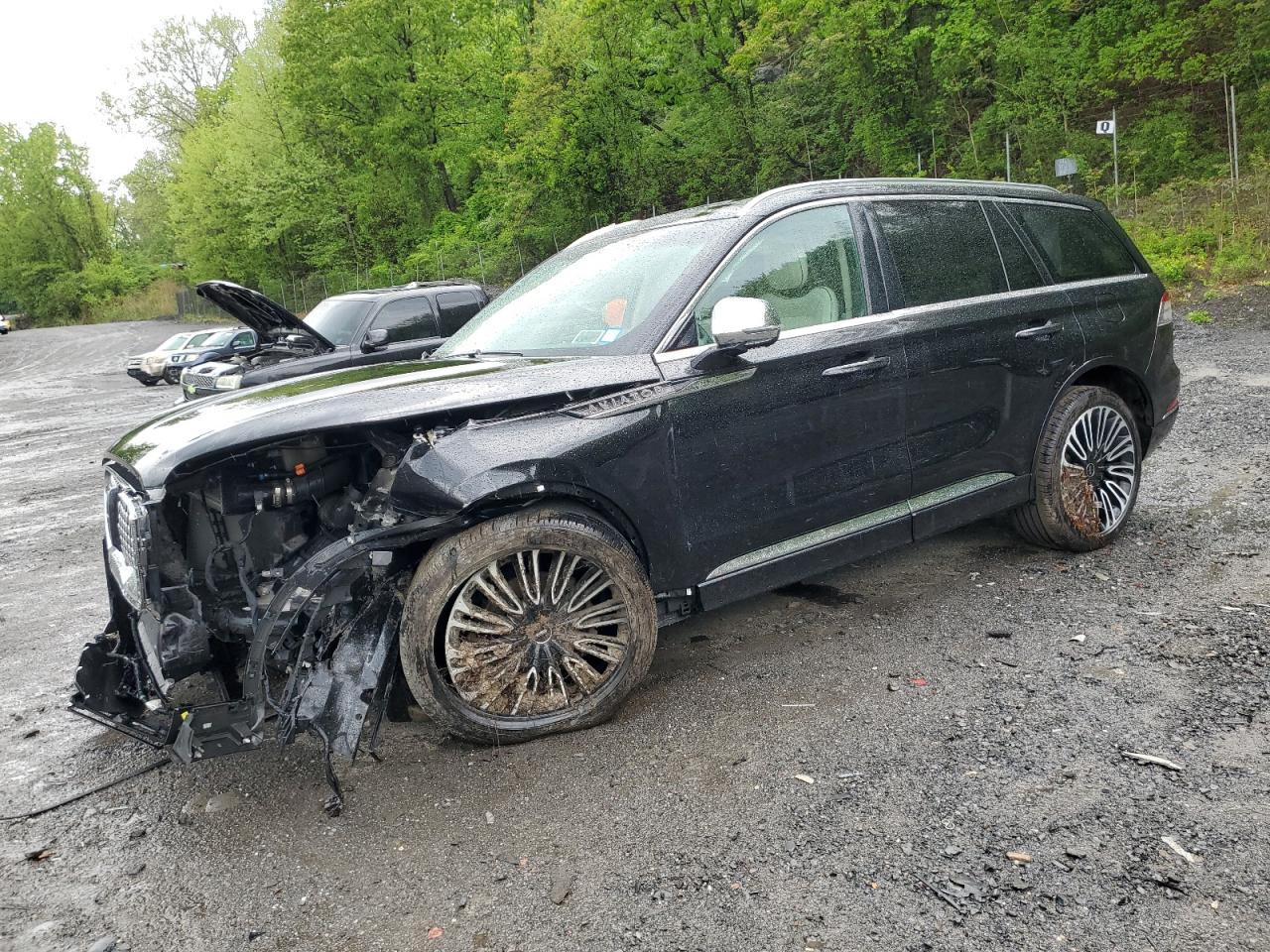  Salvage Lincoln Aviator