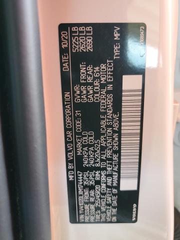 2021 VOLVO XC60 T5 IN YV4102DLXM1744447