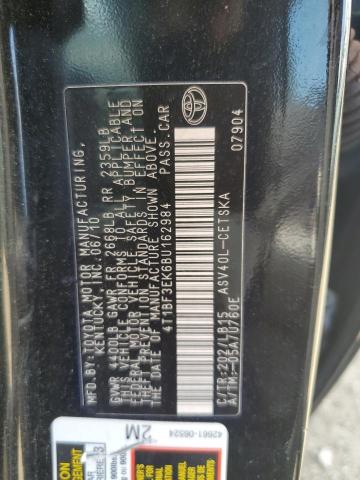 2011 TOYOTA CAMRY BASE - 4T1BF3EK6BU162984