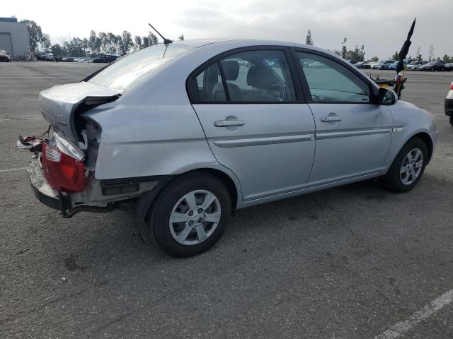 HYUNDAI ACCENT GLS 2007 silver sedan 4d gas KMHCN46C27U160371 photo #4