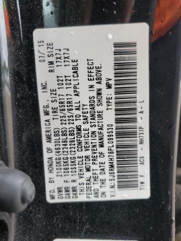2015 HONDA CR-V EXL 5J6RM4H78FL099530