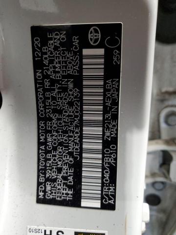 2021 TOYOTA COROLLA LE - JTDEAMDE7MJ022139