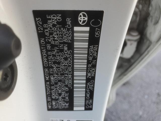 2024 TOYOTA COROLLA LE - JTDBCMFEXRJ025375
