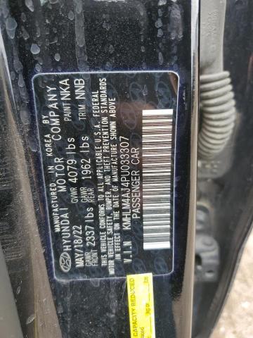 2023 HYUNDAI ELANTRA BL KMHLM4AJ4PU033307