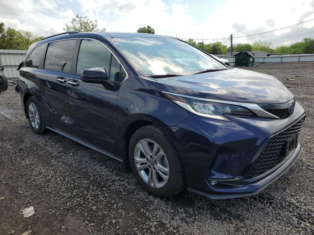 Vin: 5tddskfc1ns059278, lot: 55302115, toyota sienna xse 20224