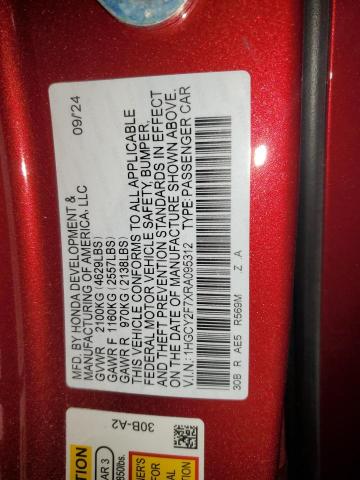 2024 HONDA ACCORD HYB 1HGCY2F7XRA095312