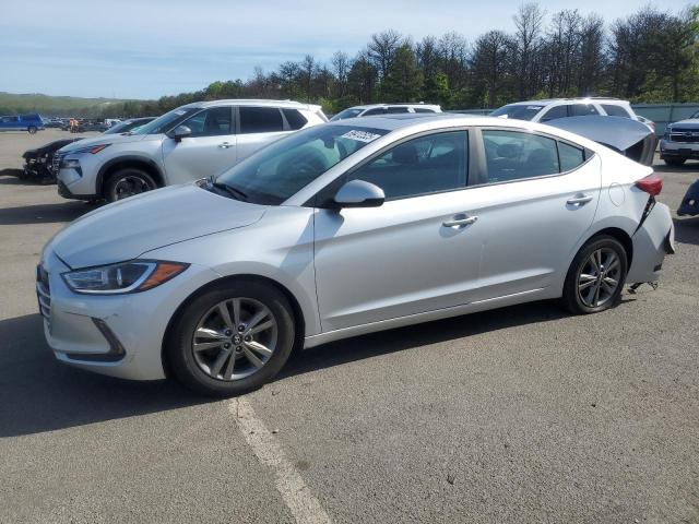 HYUNDAI ELANTRA 2018 silver  gas 5NPD84LF7JH350330 photo #1